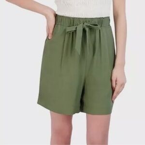 New BCBGeneration Olive Green Women's Shorts